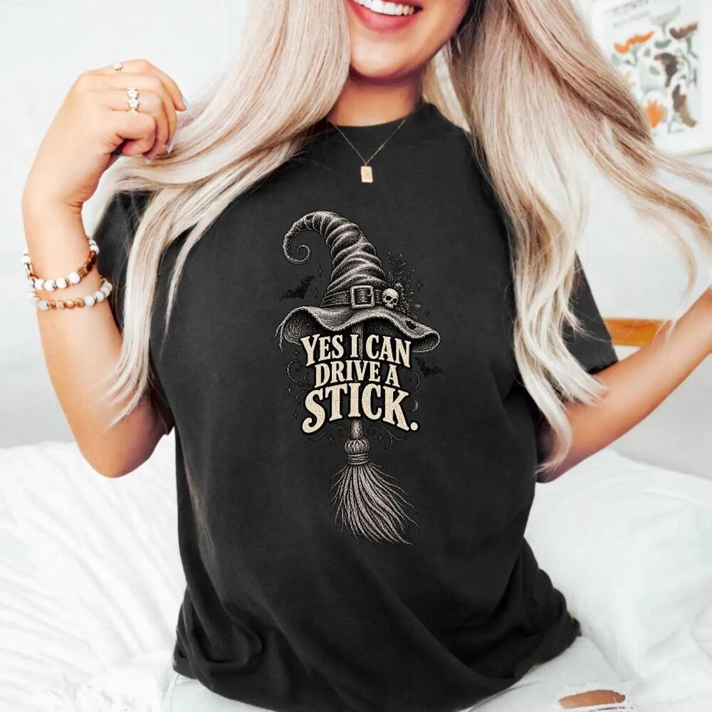 Girls Will Be Girls Witch T-Shirt, Funny Halloween Gift For Women, Witch Lover